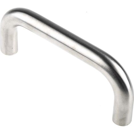 Poignée en Acier inoxydable RS PRO, 150mm x 19 mm ( Prix pour 1 ) (1/3)