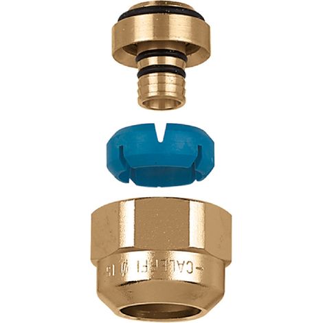 Fitting mit selbstanpassendem Durchmesser für Kunststoffrohre Caleffi 680 11,5÷12 - 16÷18