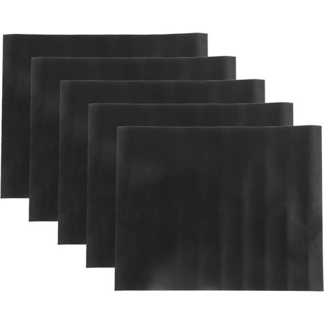 5 pièces épaissi antiadhésif Barbecue gril tapis BBQ gril tapis Portable extérieur pique-nique outil de cuisson (1/5)
