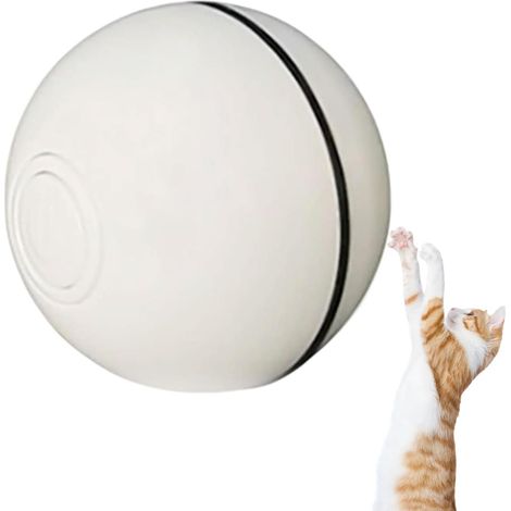Jouet Balle pour Chat - Boule Automatique Roulante d'exercice - Jouet de (1/5)
