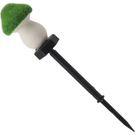 Lampe solaire champignon pour jardin extérieur, floquée, décoration paysagère, fixée au sol, éclairage d'ambiance (1/5)