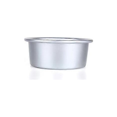 Runde Kuchenform aus Aluminiumlegierung, 4 Zoll, antihaftbeschichtet