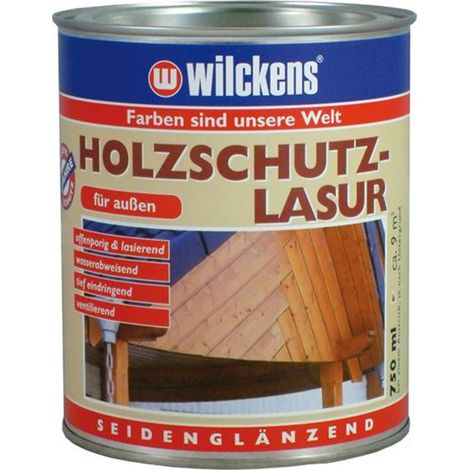 Wilckens Holzschutzlasur Teak seidenglänzend 0,75l 16789900050 (1/3)