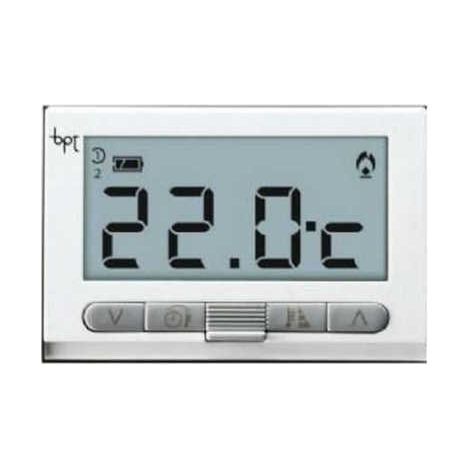 BPT termostato digitale incasso bianco compatibile Vimar BTicino Gewiss - TA/350
