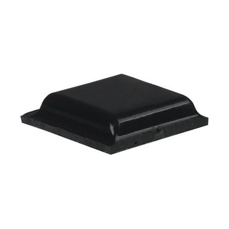 Pies de goma autoadhesivos, 5 unidades, 12 x 12 x 3 mm