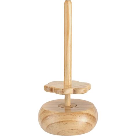 Porte-pelotes de fil Enrouleur magnétique en bois pour tricot – Fournitures de crochet pour femmes, adultes, débutants, amateurs de fête des mères, Noël, anniversaire (1/5)