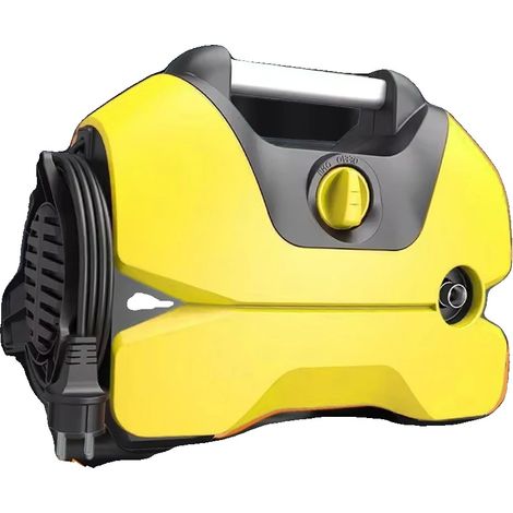 Laveur de voiture électrique, haute pression, design portable, Jaune (1/2)