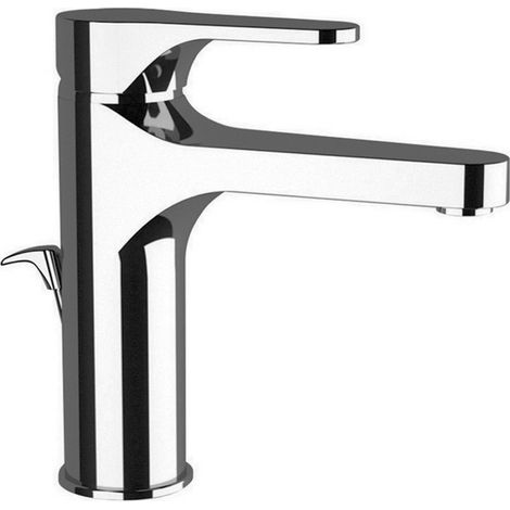 Rubinetto lavabo alto in ottone cromato di Rubinetterie Mariani Linea Surf (1/2)