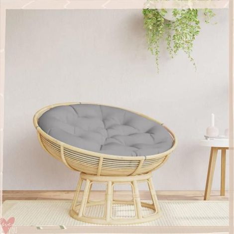 Coussin rond - VINGVO - 361963 - Gris - 100 x 11 cm - Tissu Oxford résistant à l'eau (1/5)