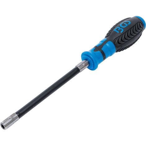 BGS Bit-Schraubendreher für Bits mit flexiblem Schaft Abtrieb Innensechskant 6,3 mm (1/4") - 7829 (1/6)