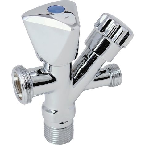 Vanne à clapet d'angle combinée (1/3)