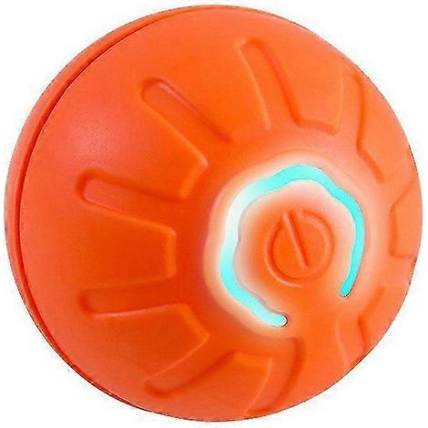 Balle jouet électronique interactive pour chien, balle mobile USB à rebond automatique, idéale comme cadeau d'anniversaire pour chiot ou chat (bleue). (1/4)