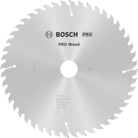 Bosch PRO Wood Kreissägeblatt, 235 x 2,8 x 30 mm, T48