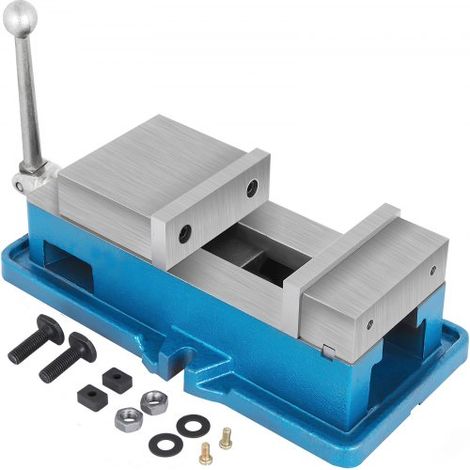 Étau de Perçage de Fraisage Ouverture 125 mm Précision Étau de (1/5)