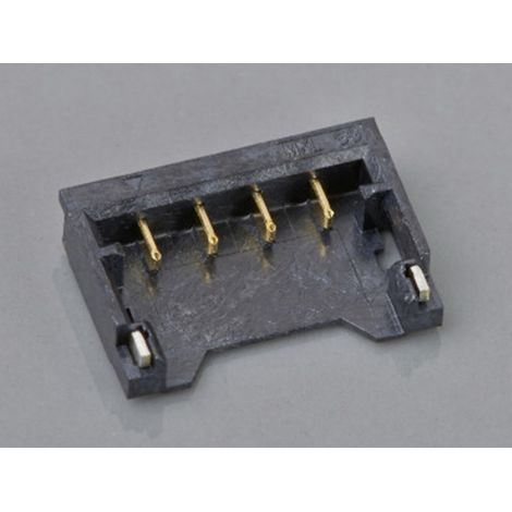 Molex Barrette mâle (standard) Nbr total de pôles 4 Pas: 1.2 mm 781710004 1 pc(s) Bande sur bobine c