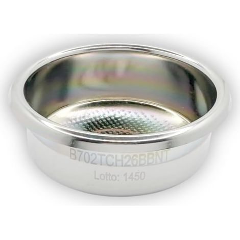 Panier Filtre Convexe 58 Mm - 20 G - Inox Nanotech - Débit Optimisé - Espresso Double - Pour Porte-Filtre Sans Fond (1/5)