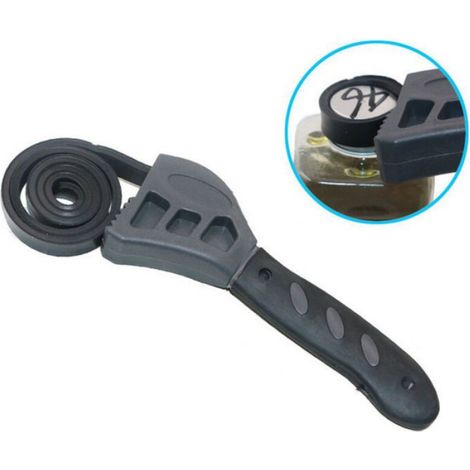 Clé à sangle 500 mm réglable – idéale pour bocaux, filtres à huile et plomberie (1/5)