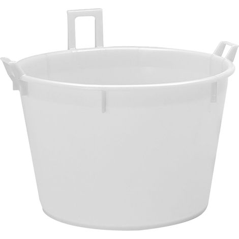 Mastellone basso con 3 manici Ø60 cm 78 lt anche per uso alimentare