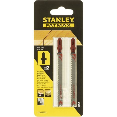 STANLEY STA25552 2 LAME LEGNO T/FINE ATT. T