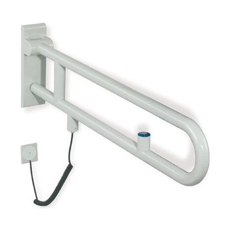 Riel de soporte abatible SERIE 801 versión Pulsador rasante de arena de 700 mm