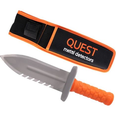 Quest coltello acciaio scavo lama 18 cm + Fondina - DIAMOND DIGGER