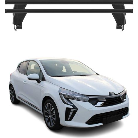 OMAC Dachträger Querträger Alu für Mitsubishi Colt VII Schrägheck 2023-2026 – Abschließbar – T-Nut – City-Crash-getestet – Max. 50 kg Schwarz (1/5)