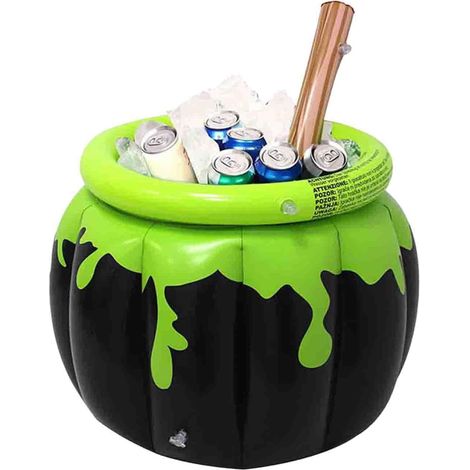 Glacière Gonflable Pour Fêtes Chaudron de Stockage de Boissons Glacière Chaudron Gonflable Halloween Pour Vin, Été, Plage, Camping, Barbecue Et Eau (1/5)
