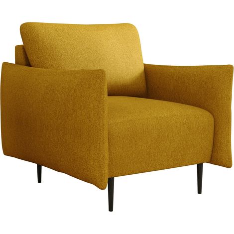 Sillón Columbus 225, Velo 626, 85x90x98cm, Tapiz, Patas: Metal, 0