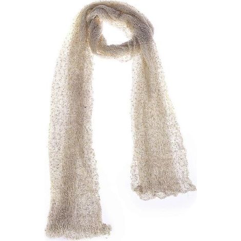 Fotorequisite für Neugeborene: Lange, dehnbare Babydecke mit Wellenmuster (beige) – 150,00 x 40,00 x 1,00 cm – Beige (1/2)