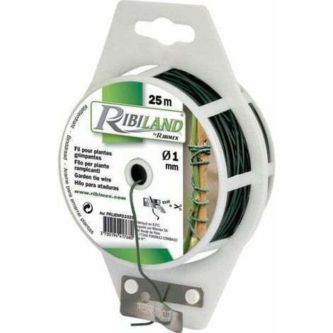 Lien plastique souple armé diamètre 1mm (1/2)