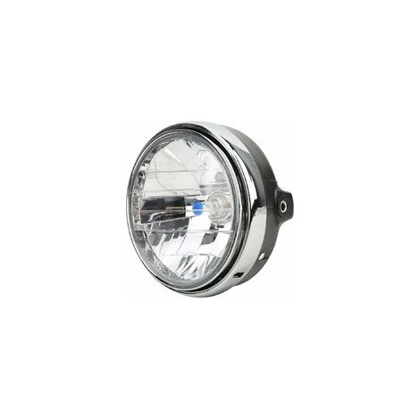 Faro delantero de motocicleta de 7 pulgadas para Bandit 600, faro retro apto para CB400/Hornet 250/VTEC (lente transparente). (1/4)