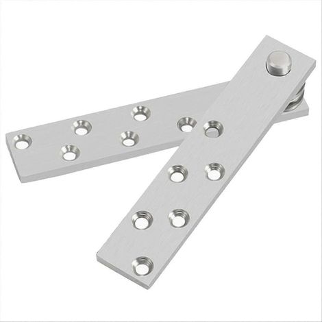 Charnière de porte invisible pour la maison, axe robuste, pivot en acier inoxydable, quincaillerie pour meubles, rotation à 360 degrés (1/5)