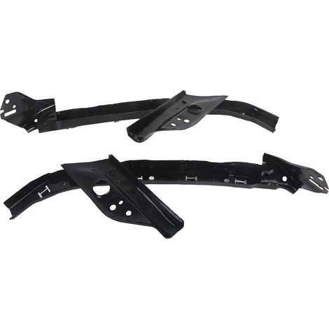 Soporte para parachoques y faros delanteros para Honda Civic 2012-2015, 2 piezas, refuerzo frontal de metal duradero.