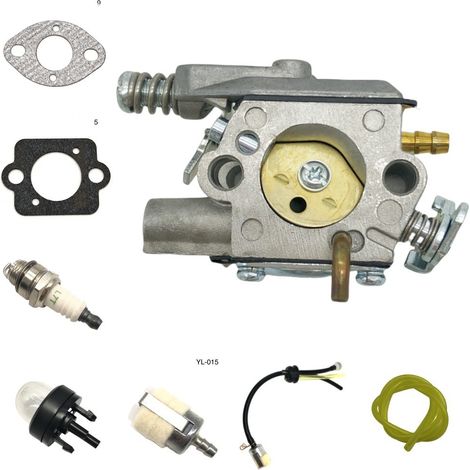Carburetor compatible with WT992, CS352 and CS352 chainsaws (reference 909-210). (1/4)