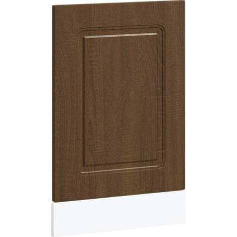 Maison Exclusive - Pannello Lavastoviglie Kalmar Rovere Marrone 45x1,5x57 cm