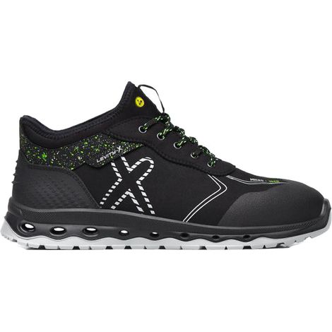 Exena Moon S3 ESD SRC Sicherheitsschuhe - 45 EU - Schwarze