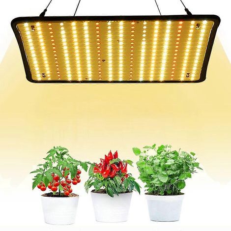 30W 256 LED Pflanzenlampe Vollspektrum Pflanzenlicht Zimmerpflanzen Lámpara de cultivo Sonnenlicht Wachstumslampe
