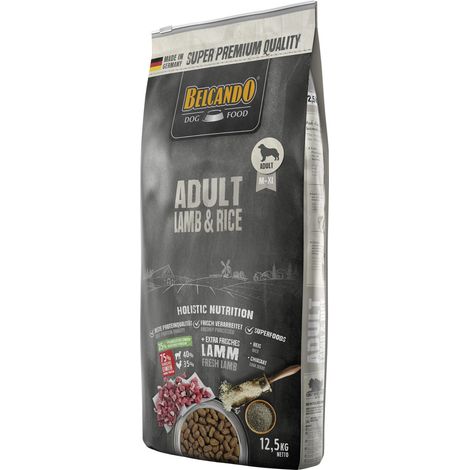 Belcando Hundetrockenfutter Adult 12,5 kg Lamm & Reis Trockenfutter