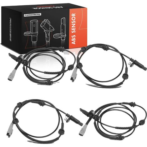 Sensor ABS, Longitud 1290 mm, Longitud del cable 1190 mm, Posición de instalación: Ejes delantero y trasero, Número de contactos del conector: 2, Tipo de sensor: Sensor de efecto Hall (1/5)