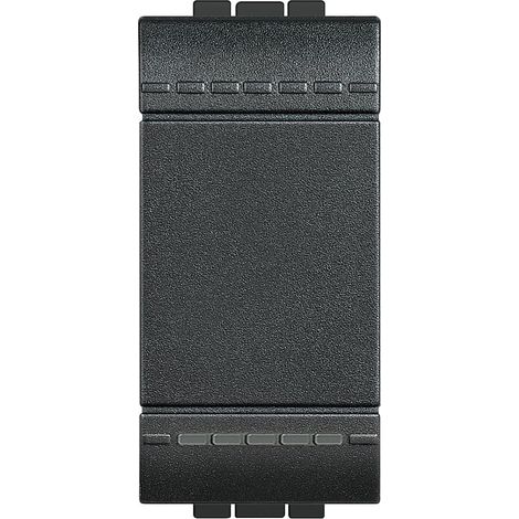 Switch Livinglight 16A Auto Terminal 1 Modul Anthrazit L4003A