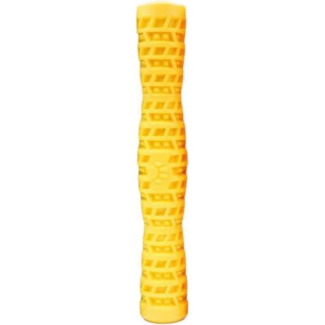 Sonore chien macher Stick – Textured nettoyage des dents – pour macheurs intensifs dentition – Jaune (1/5)