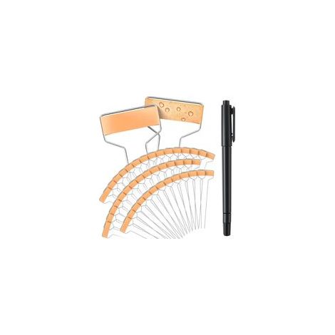 20 Pièces Étiquettes pour Plantes en Cuivre, 25CM x 6CM Panneau de Étanches en Métal Marqueurs de Plantes Antirouille de Jardin pour Graines Pot Herbes Fleurs Légumes Marque (avec Marqueur)