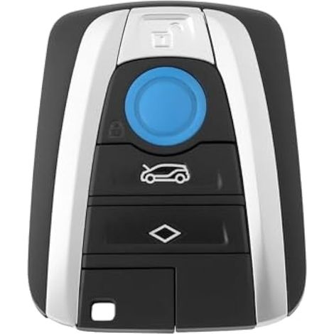 1 x Coque de clé de voiture compatible avec BMW i3 pour la rénovation des clés usées et endommagées (1/4)