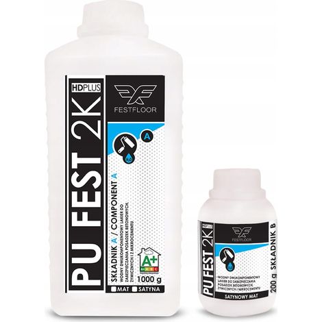 FESTFLOOR PU FEST 2K POLYURETHANLACK 1,2 KG MATT