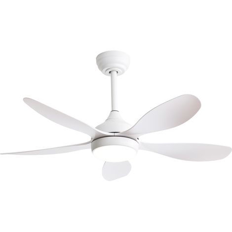 42-Zoll-Deckenventilator mit Licht, Fernbedienung, 6 Geschwindigkeiten & reversiblem DC-Motor