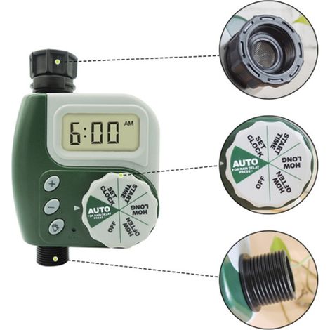 Arroseur automatique intelligent pour jardin, avec programmateur d'arrosage automatique. (1/5)