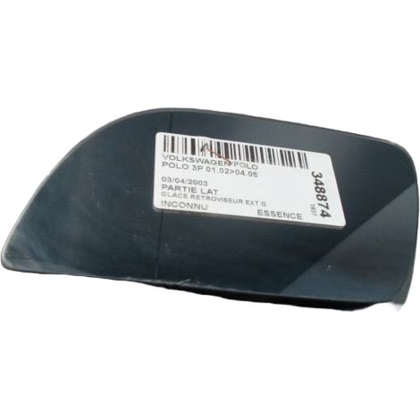 [PRODUIT D'OCCASION] Glace Retroviseur Exterieur G VOLKSWAGEN Polo ♻️ Ref Oe. 6q0857521a - Garantie à vie (1/2)
