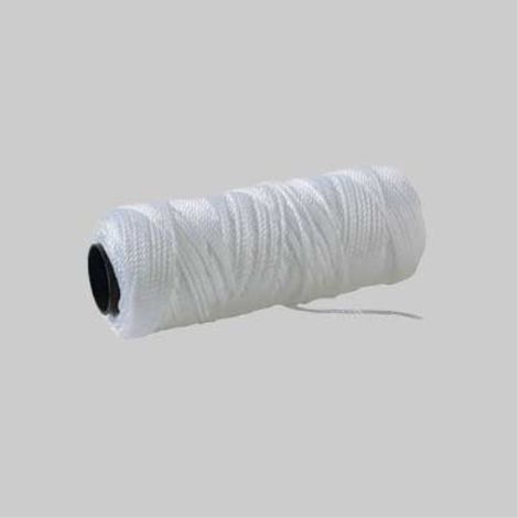 Filo da muratore polipropilene bianco 100 mt (12 pezzi) (1/2)
