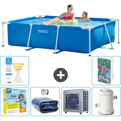 Intex Piscina con struttura Rettangolare - 220x150x60 cm - 7-pezzi S157 (1/5)