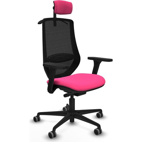 Sedia Ufficio con Poggiatesta Mardos traslack Piqueras y Crespo D036G2H Rosa (1/5)